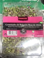 Mängden socker i Germinados de rabanito rosa de China