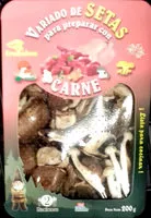 Mängden socker i Variado de setas para preparar con carne