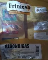 Mängden socker i Albóndigas