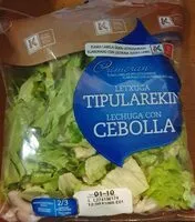 Mängden socker i Lechuga con cebolla