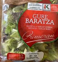 Mängden socker i Ensalada gure baratza