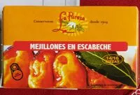 Mängden socker i Mejillones en escabeche