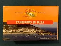 Mängden socker i Zamburiñas en salsa