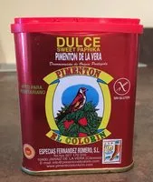 Mängden socker i Pimenton El Colorin De La Vera Lata Picante 125GR
