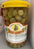 Mängden socker i Aceitunas con sabor chupadeos