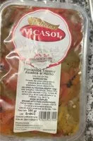 Mängden socker i Pimientos tricolor asados al horno