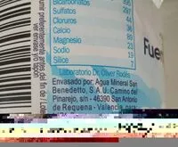 Mängden socker i Fuente Primavera