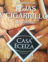 Mängden socker i Tejas y cigarillos