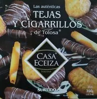 Mängden socker i Tejas y cigarrillos de Tolosa