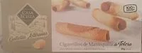 Mängden socker i Cigarrillos de mantequilla