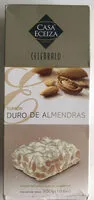 Mängden socker i Turrón duro de almendras