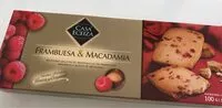 Mängden socker i Galletas de frambuesa y macadamia