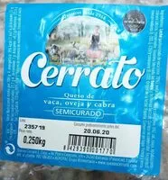 Mängden socker i Queso de vaca, oveja y cabra
