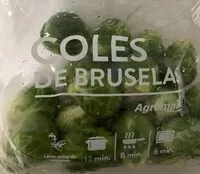Mängden socker i Coles de bruselas