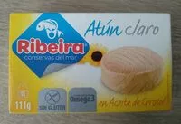 Mängden socker i Atún claro en conserva