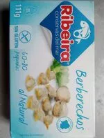 Mängden socker i Berberechos al natural