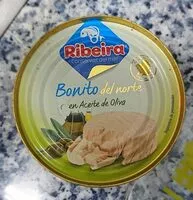 Mängden socker i Bonito del norte en aceite de oliva