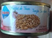 Mängden socker i Miettes de thon à la tomate