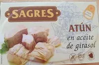 Mängden socker i Atun en aceite de girasol