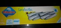 Mängden socker i Sardinillas en aceite de girasol