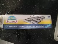 Mängden socker i Sardinas en aceite de girasol