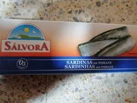 Mängden socker i Sardinas en tomate