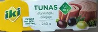 Mängden socker i tunas alyvuogių aliejuje
