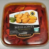 Mängden socker i Mejillones en escabeche