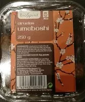 Mängden socker i Virtuels umeboshi