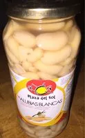Mängden socker i 400G Haricot Blanc Cuit Plaza