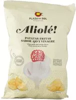 Mängden socker i Aliolé chips vinaigre et ail