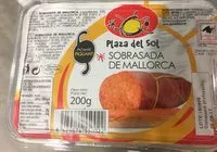 Mängden socker i Sobrasada de Mallorca