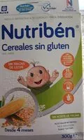 Mängden socker i Nutriben Cereales sin gluten