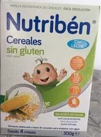 Mängden socker i Cereales sin gluten, con leche