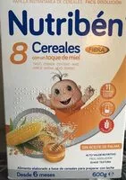 Mängden socker i Cereales infantiles