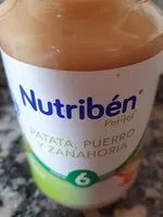 Mängden socker i Patata, puerro y zanahoria