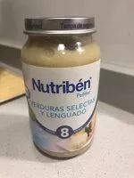 Mängden socker i Potito  de verduras selectas y lenguado