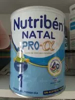 Mängden socker i Nutriben Natal 1 Pro Alfa 800G