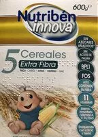 Mängden socker i Innova 5 cereales extra fibra