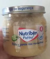 Mängden socker i Potito pollo y jamón con verduritas