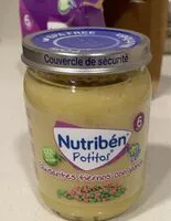 Mängden socker i Nutriben potito guisantes tiernos con jamon