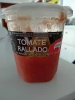 Mängden socker i Tomate rallado con aceite oliva