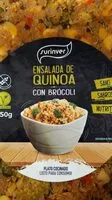 Mängden socker i Ensalada de quinoa con brócoli