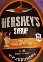 Mängden socker i Hershey's syrup