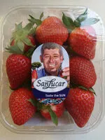 Mängden socker i San Lucar Erdbeeren