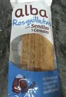 Mängden socker i Rosquilletas con semillas y cereales