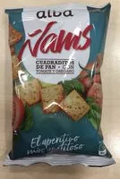 Mängden socker i Ñams cuadraditos de pan con tomate y orégano