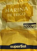 Mängden socker i Harina de trigo