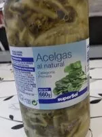 Mängden socker i Acelgas al natural