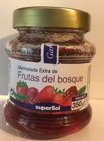 Mängden socker i Mermelada extra de frutas del bosque